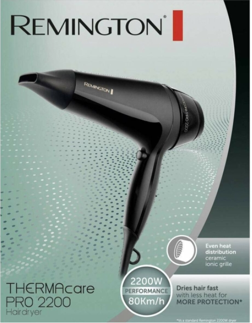 Hairdryer Remington D5710 White Black 2000 W