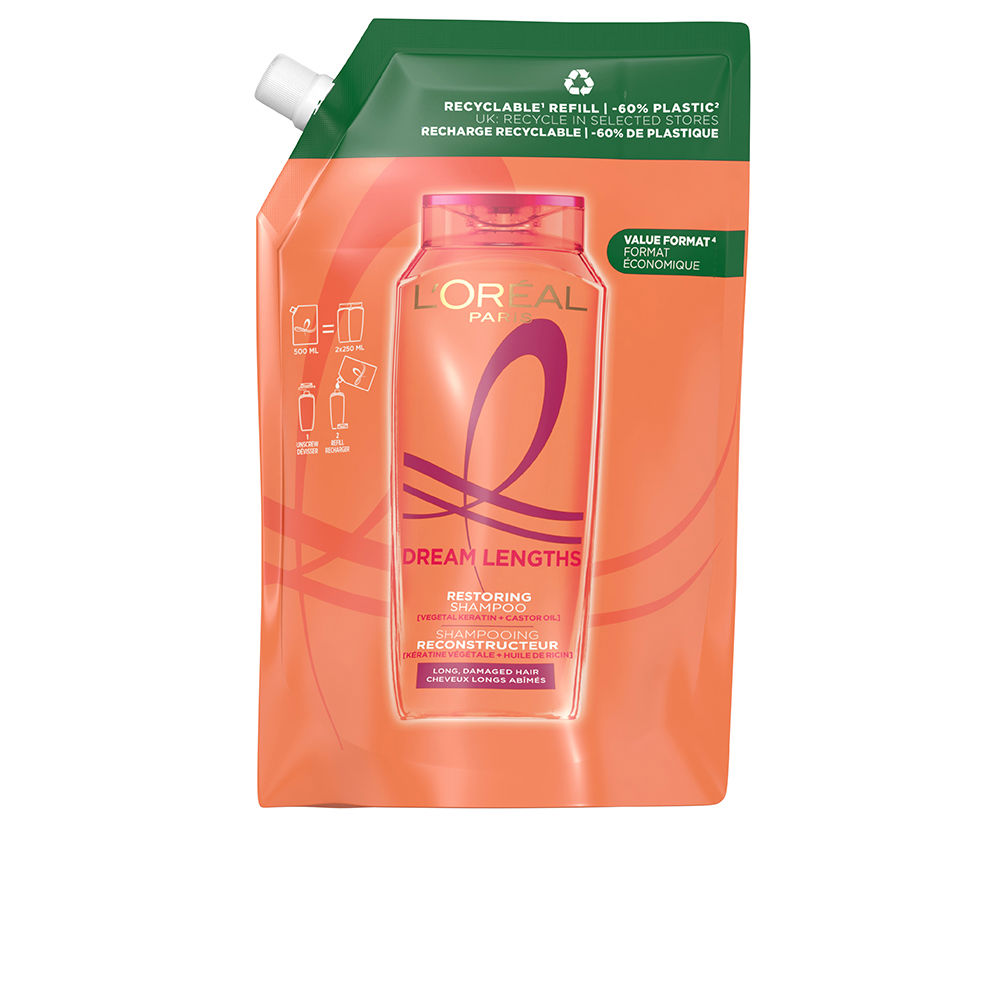 ELVIVE DREAM LONG reconstructive shampoo recharge eco pack 500 ml