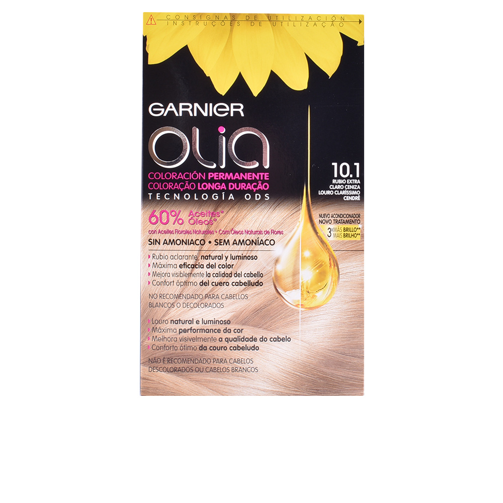 OLIA Coloración Permanente #10,1- Rubio Extra Claro set 120 g