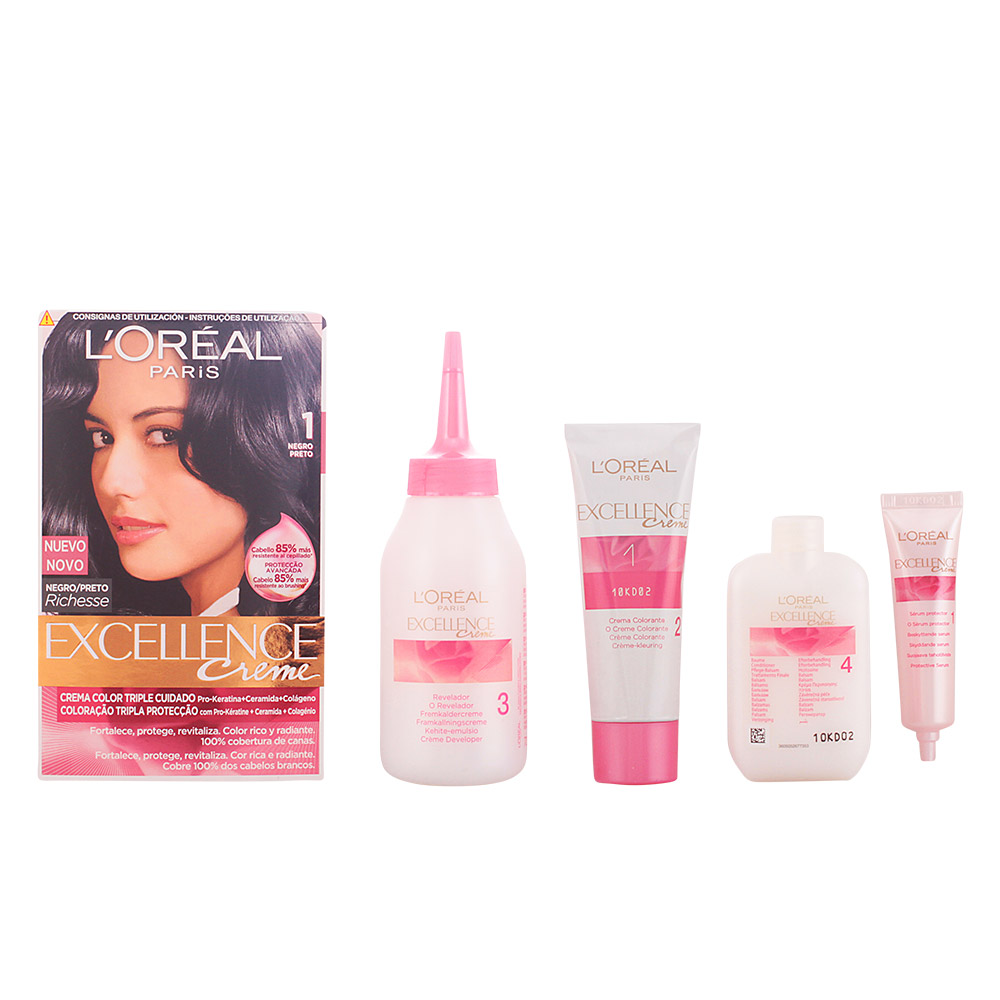 EXCELLENCE Creme tinte #1 negro 192 ml