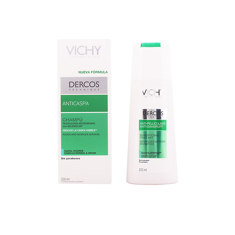 DERCOS anti-pelliculaire gras shampooing traitant 200 ml