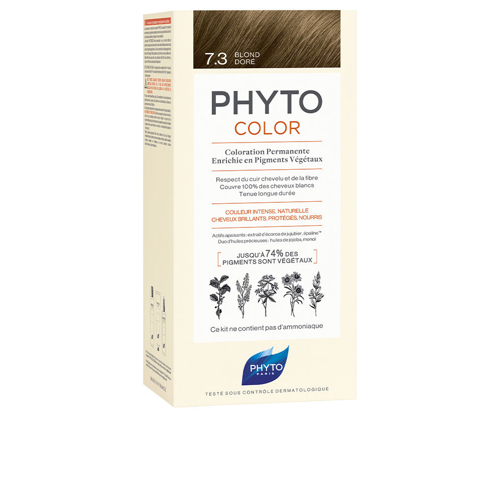 PHYTO HAIR COLOR #7.3-rubio dorado 4 u