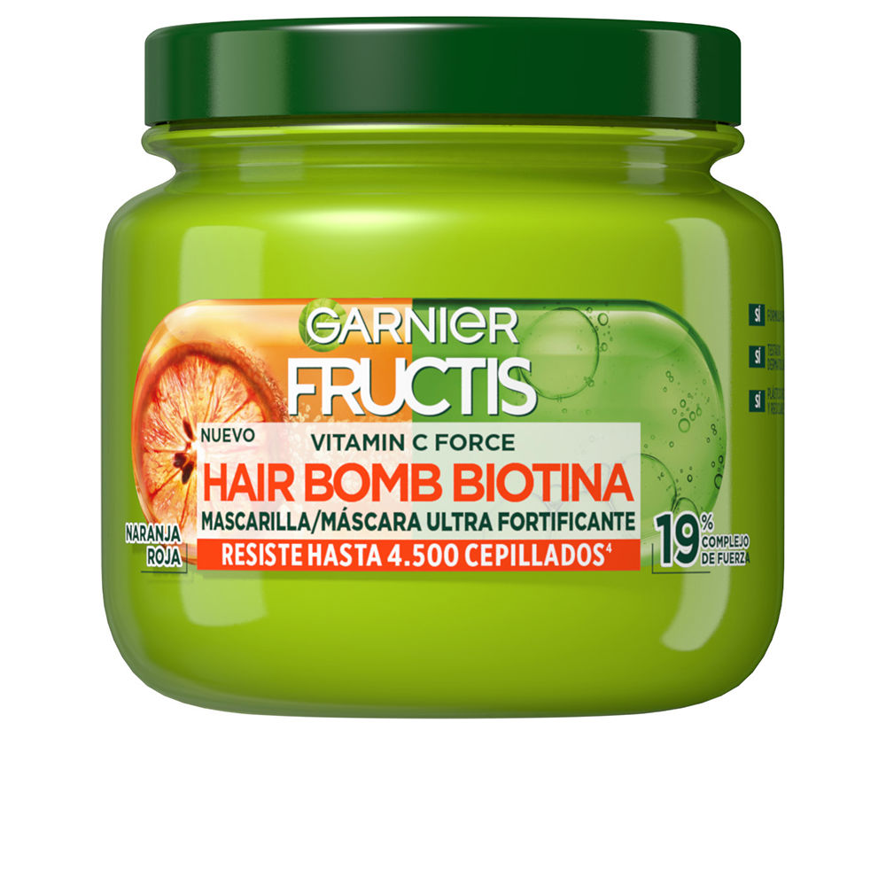 FRUCTIS VITAMIN FORCE hair bomb biotin mask  320 ml